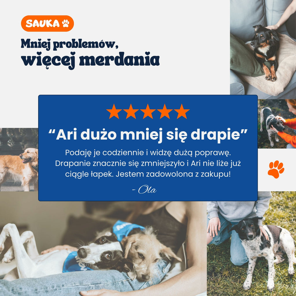 Probiotyk+ wsparcie na jelita i drapanie