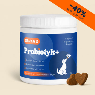Probiotic+ intestinal and scratching support